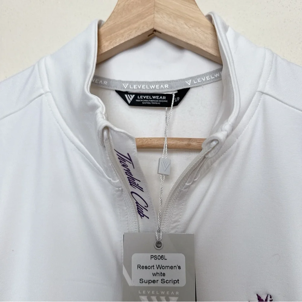 LEVELWEAR Womens Small Layer Resort White Golf Vest - Picture 7 of 12